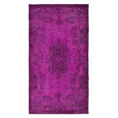 Splendid Handmade Pink Area Rug from Turkey, Modern Living Room Carpet, Kid's Room Rug