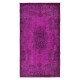 Splendid Handmade Pink Area Rug from Turkey, Modern Living Room Carpet, Kid's Room Rug