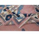Vintage Hand Knotted Medallion Design Turkish Area Rug, 100% Wool