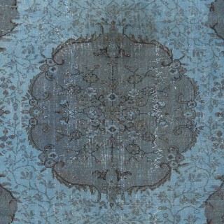 Sky Blue Modern Area Rug, Handwoven and Handknotted in Turkey Sky Blue Modern Area Rug, Handwoven and Handknotted in Turkey