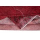 Distressed Hand Knotted Rug in Dark Red, Anatolian Carpet for Modern Interiors