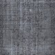 Distressed Handmade Gray Area Rug, Turkish Wool Carpet, Ideal for Modern Interiors