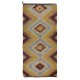 Hand-Woven Turkish Colorful Kilim, Flat-Weave Rug, All Wool