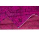 Modern Handmade Bohemian Eclectic Style Turkish Area Rug with Medallions in Hot Pink