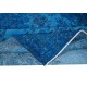 Blue Home Decor Carpet, Handmade Turkish Rug, Great 4 Modern Interiors