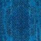 Blue Home Decor Carpet, Handmade Turkish Rug, Great 4 Modern Interiors