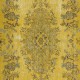 Contemporary Living Room Carpet in Yellow, Hand Knotted Turkish Area Rug with Medallion Design