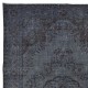 Gray Handmade Rug for Living Room, Modern Turkish Carpet for Dining Room & Kitchen, Boho Rug for Entryway & Children's Room