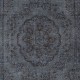 Gray Handmade Rug for Living Room, Modern Turkish Carpet for Dining Room & Kitchen, Boho Rug for Entryway & Children's Room