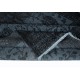 Black Wool Area Rug for Modern Interiors, Hand-Knotted in Turkey