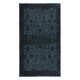 Black Wool Area Rug for Modern Interiors, Hand-Knotted in Turkey
