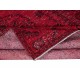 Modern & Contemporary Rug in Dark Red, Handmade Turkish Wool Carpet