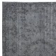 Gray Handmade Turkish Area Rug for Living Room, Entrance, Bedroom, Dining Room & Kids Room