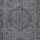 Gray Handmade Turkish Area Rug for Living Room, Entrance, Bedroom, Dining Room & Kids Room