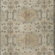 Vintage Handmade Anatolian Oushak Rug in Beige for Country Homes