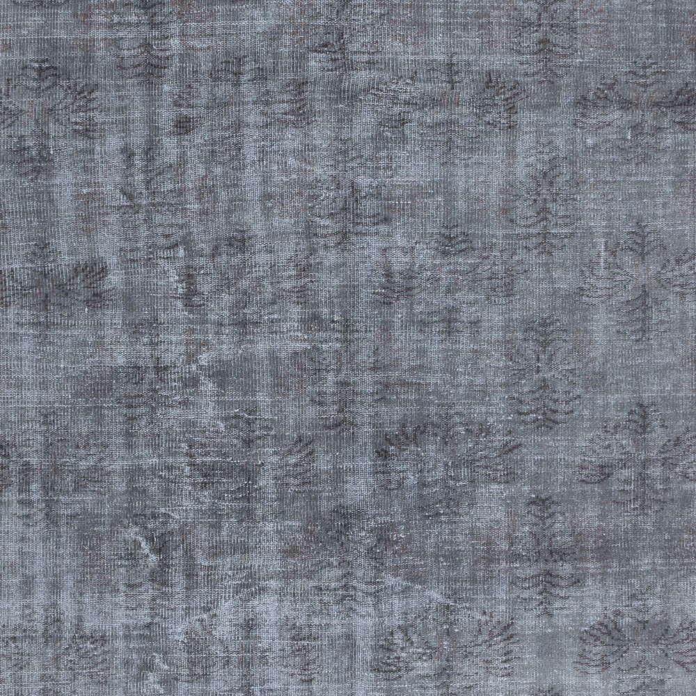 Handmade Gray Area Rug for Entryway, Modern Turkish Wool Carpet for Living Room, Boho Rug