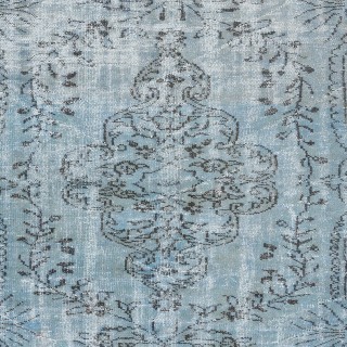 Light Blue Handmade Turkish Rug for Modern Living Room Decor. Sky Blue Carpet for Dining Room & Kitchen Light Blue Handmade Turkish Rug for Modern Living Room Decor. Sky Blue Carpet for Dining Room & Kitchen
