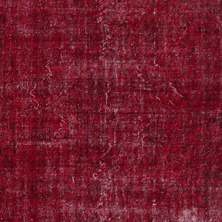 Contemporary Area Rug in Red, Handmade in Turkey Contemporary Area Rug in Red, Handmade in Turkey