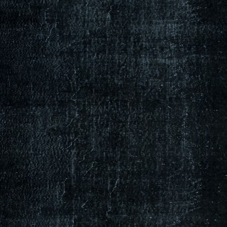 Modern Anatolian Area Rug in Black, Handmade Wool Carpet