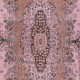 Modern Floor Rug, Pink Floor Covering, Handmade Turkish Carpet