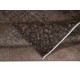 Authentic Brown Area Rug for Modern Interiors, Hand-Knotted in Turkey