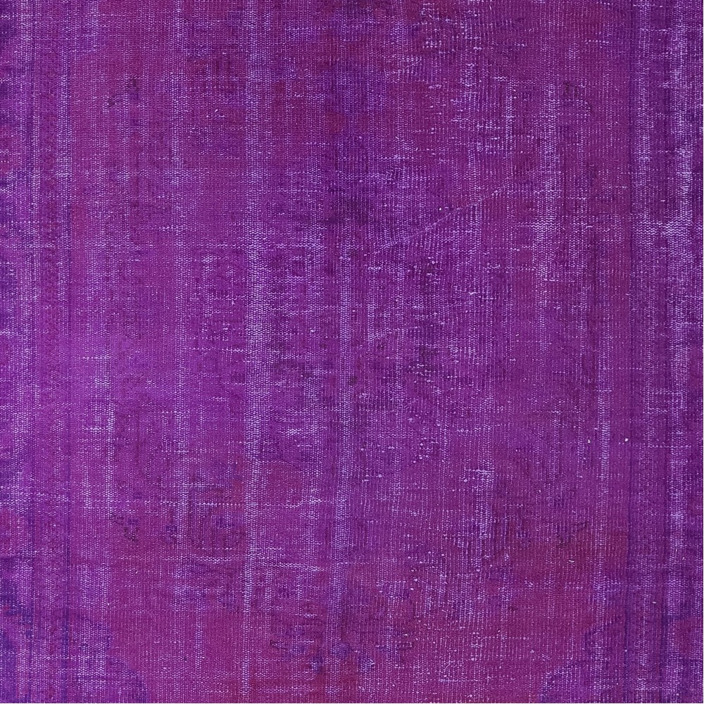 Decorative Handmade Turkish Area Rug in Purple, Great 4 Modern Interiors