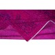 Contemporary Pink Area Rug, Handmade in Turkey, Living Room Carpet, Kitchen Rug, Entryway Rug