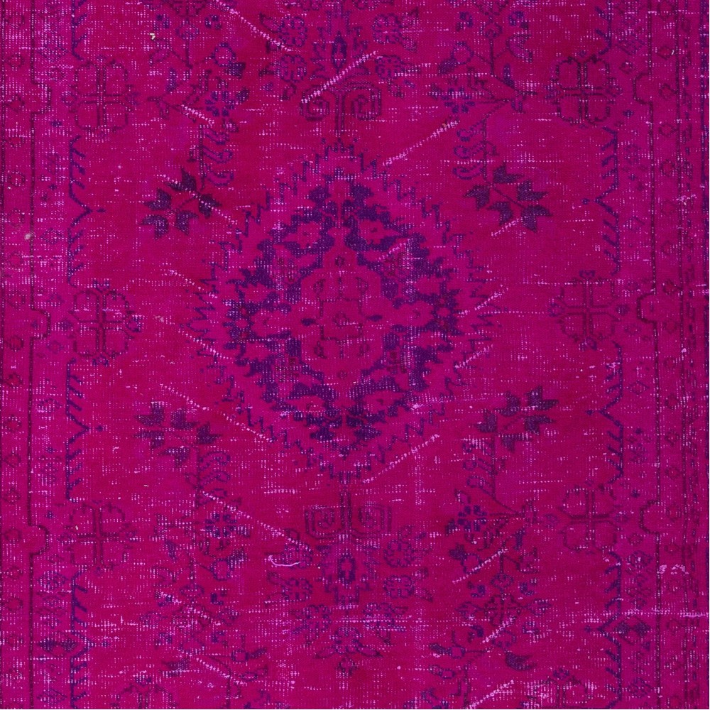 Contemporary Pink Area Rug, Handmade in Turkey, Living Room Carpet, Kitchen Rug, Entryway Rug