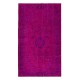 Contemporary Pink Area Rug, Handmade in Turkey, Living Room Carpet, Kitchen Rug, Entryway Rug