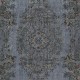 Decorative Handmade Rug in Black & Gray, Turkish Carpet for Modern Home & Office