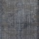 Gray Modern Area Rug with Medallion, Handwoven and Handknotted in Turkey