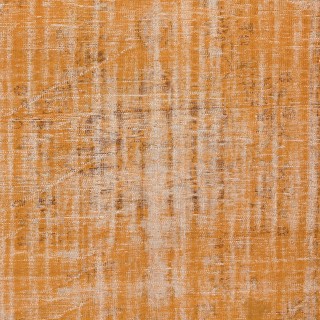 Orange Area Rug From Turkey, Hand Knotted Contemporary Carpet