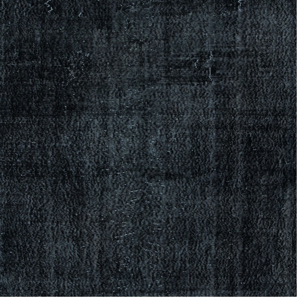 Handmade Turkish Wool Area Rug in Gray and Black 4 Modern Interiors