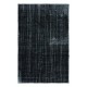 Distressed Black Modern Area Rug made of wool and cotton, Hand-Knotted in Turkey