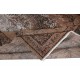 Classic Aubusson Inspired Handmade Turkish Area Rug in Brown