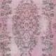 Handmade Turkish Area Rug in Light Pink, Living Room Carpet, Kitchen Rug, Bedroom Floor Covering