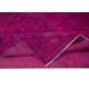 Modern & Contemporary Rug in Pink, Handmade Turkish Wool Carpet