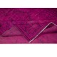 Modern & Contemporary Rug in Pink, Handmade Turkish Wool Carpet