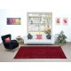 Decorative Red Area Rug, Room Size Handmade Turkish Carpet