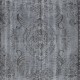 Hand Knotted Turkish Area Rug for Living Room Decor, Gray Handmade Kitchen Carpet for Kid's Room