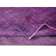 Plain Purple Handmade Indoor Outdoor Rug for Bedroom Aesthetic. Turkish Bohemian Carpet for Living Room