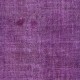 Plain Purple Handmade Indoor Outdoor Rug for Bedroom Aesthetic. Turkish Bohemian Carpet for Living Room