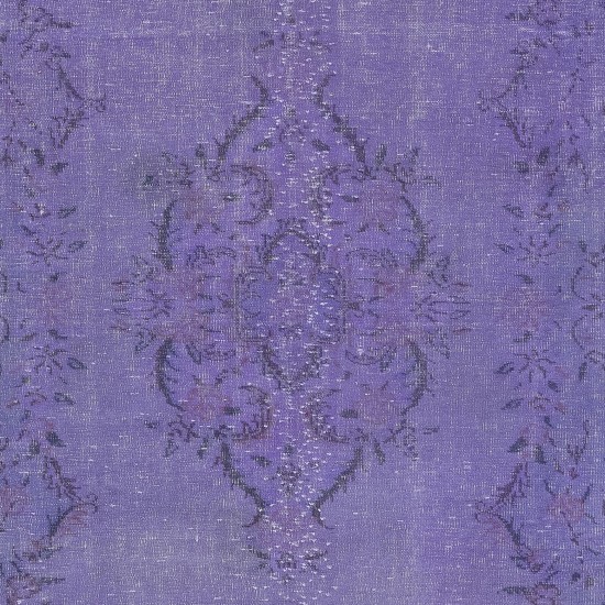 Orchid Purple Handmade Area Rug for Modern Offices, Living Room Carpet, Kitchen Floor Covering