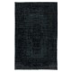 Black Handmade Turkish Rug for Living Room, Entrance, Bedroom, Dining Room & Kids Room