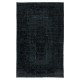 Black Handmade Turkish Rug for Living Room, Entrance, Bedroom, Dining Room & Kids Room