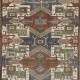 Vintage Caucasia Kazak Replika Star Kazak Rug. 100% Wool