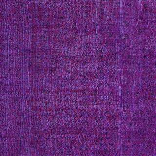 Contemporary Wool Area Rug in Purple, Hand-Knotted in Turkey