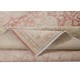 Outstanding Hand Knotted Turkish Area Rug in Beige & Red with Medallion Design