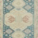 One of a Kind Vintage Handmade Turkish Rug with Soft Colors