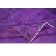 Contemporary Wool Area Rug in Purple, Hand-Knotted in Turkey